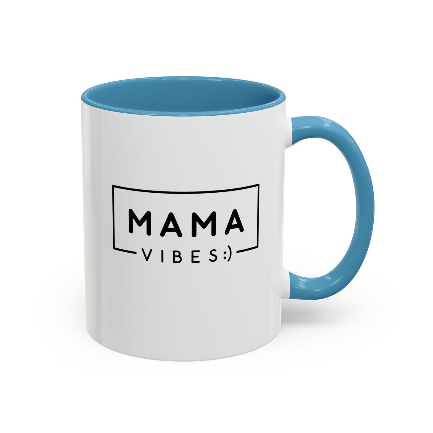Mama Vibes Accent Coffee Mug - Perfect Gift for Mothers, Fun Kitchen Decor, Coffee Lovers, Unique Mother's Day Gift, Hot Beverage Mug