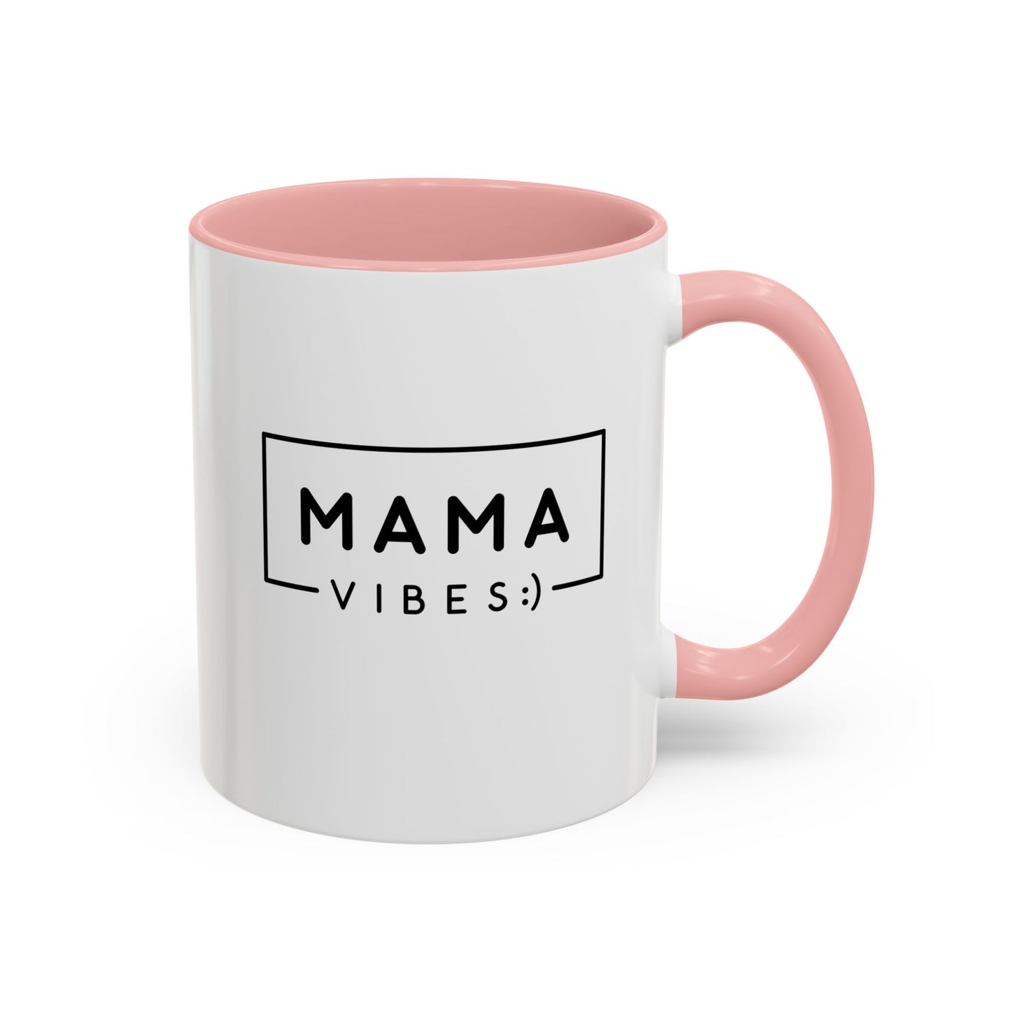 Mama Vibes Accent Coffee Mug - Perfect Gift for Mothers, Fun Kitchen Decor, Coffee Lovers, Unique Mother's Day Gift, Hot Beverage Mug