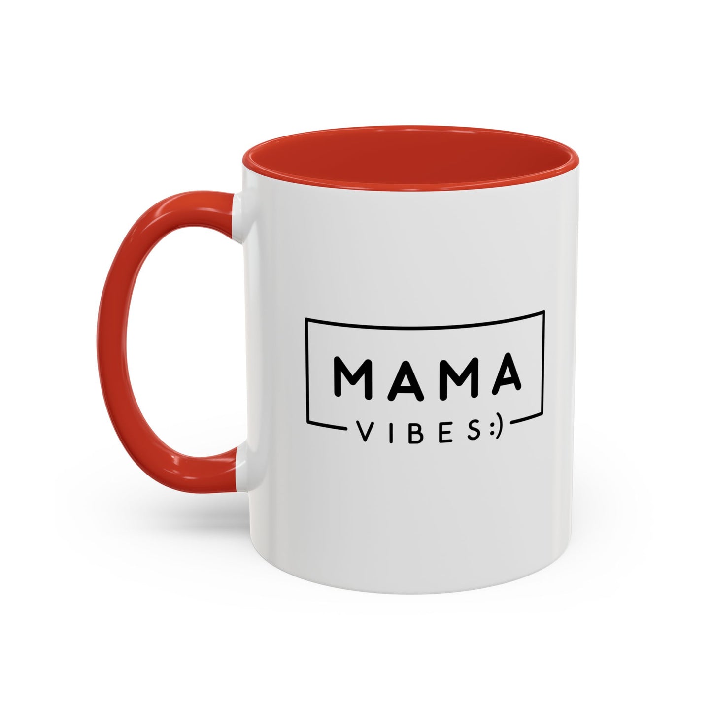 Mama Vibes Accent Coffee Mug - Perfect Gift for Mothers, Fun Kitchen Decor, Coffee Lovers, Unique Mother's Day Gift, Hot Beverage Mug