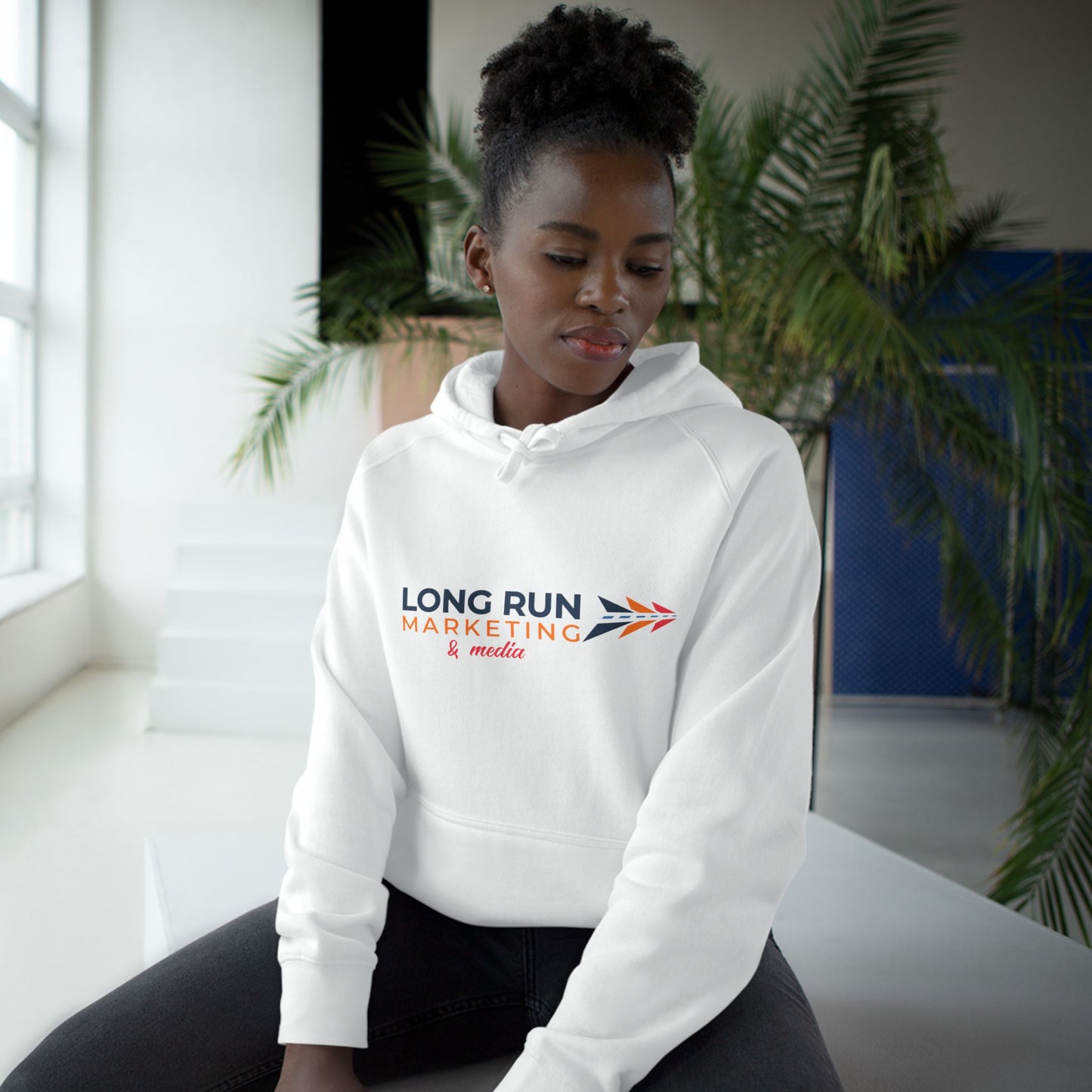 Long Run Marketing Hoodie β Branded Logo Pullover for Marketers