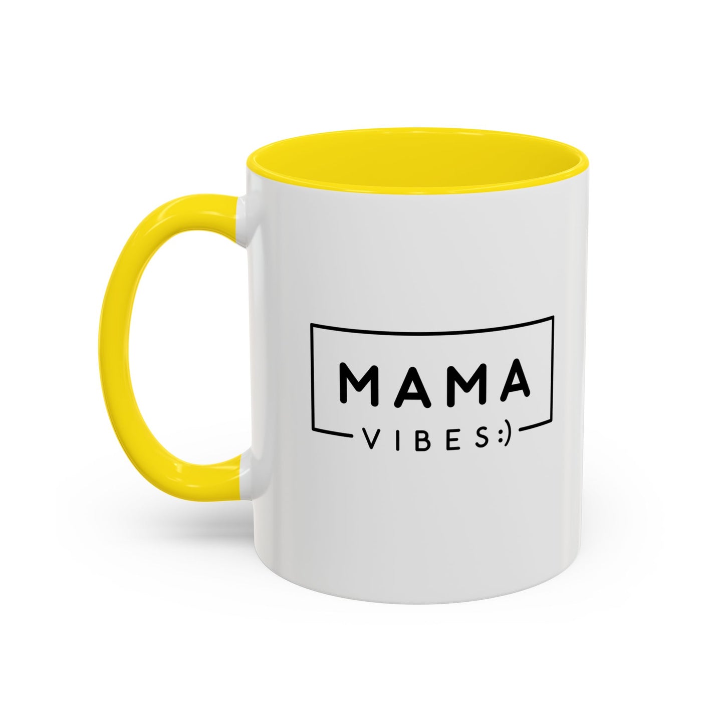 Mama Vibes Accent Coffee Mug - Perfect Gift for Mothers, Fun Kitchen Decor, Coffee Lovers, Unique Mother's Day Gift, Hot Beverage Mug