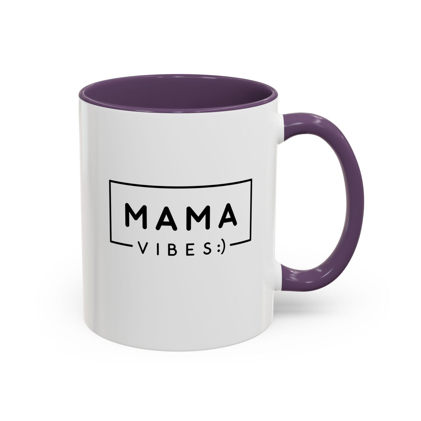 Mama Vibes Accent Coffee Mug - Perfect Gift for Mothers, Fun Kitchen Decor, Coffee Lovers, Unique Mother's Day Gift, Hot Beverage Mug