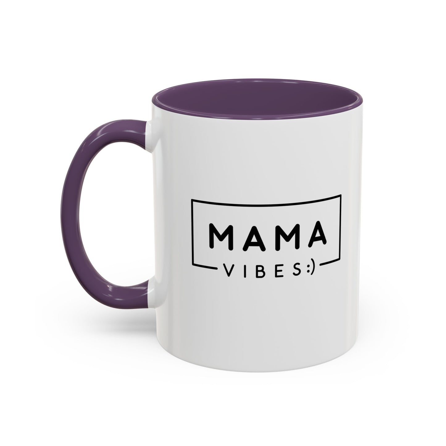 Mama Vibes Accent Coffee Mug - Perfect Gift for Mothers, Fun Kitchen Decor, Coffee Lovers, Unique Mother's Day Gift, Hot Beverage Mug