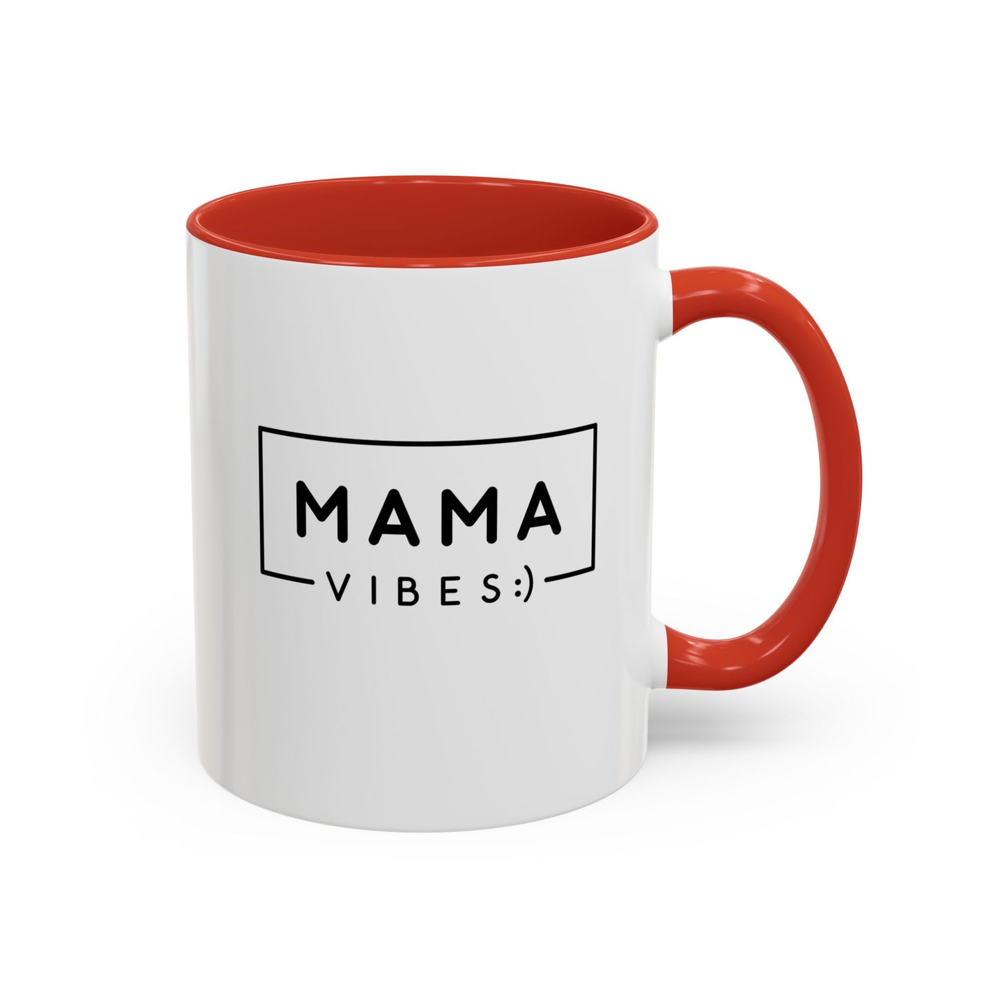 Mama Vibes Accent Coffee Mug - Perfect Gift for Mothers, Fun Kitchen Decor, Coffee Lovers, Unique Mother's Day Gift, Hot Beverage Mug