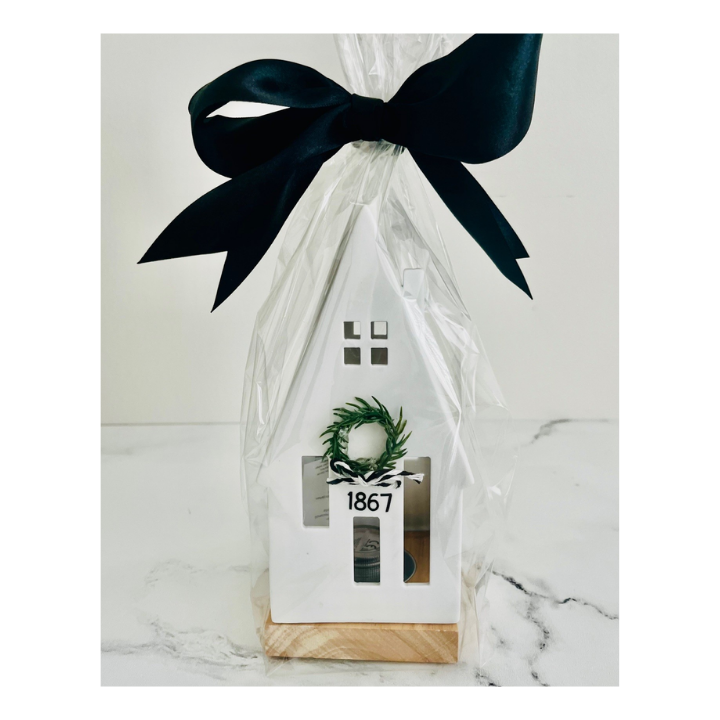 Logo Ceramic House with Light