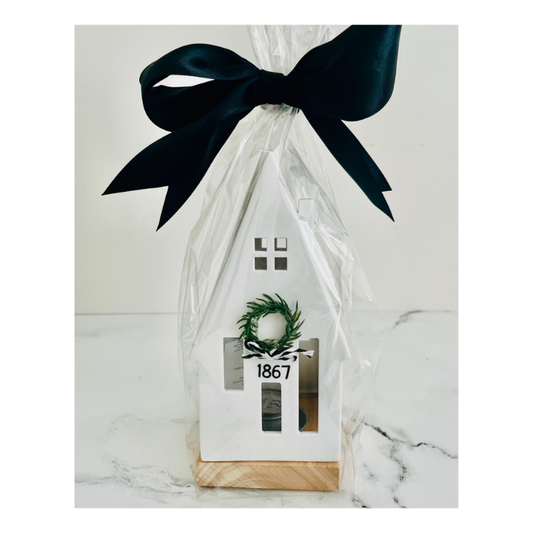 Logo Ceramic House with Light