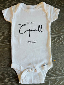 Baby Onesie -Customized