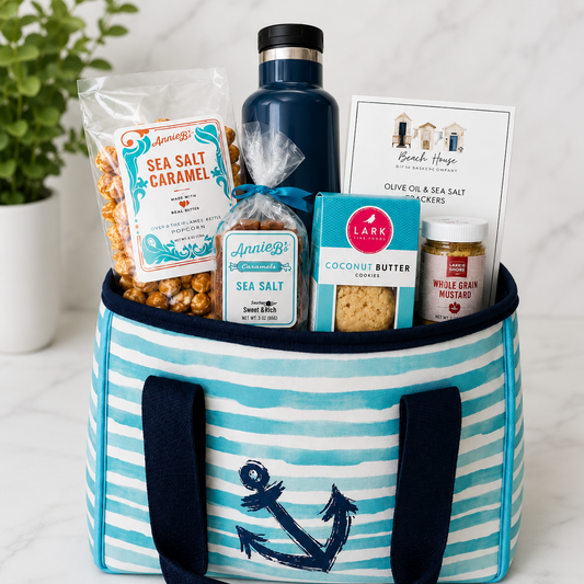 Beach Summer Cooler with Treats