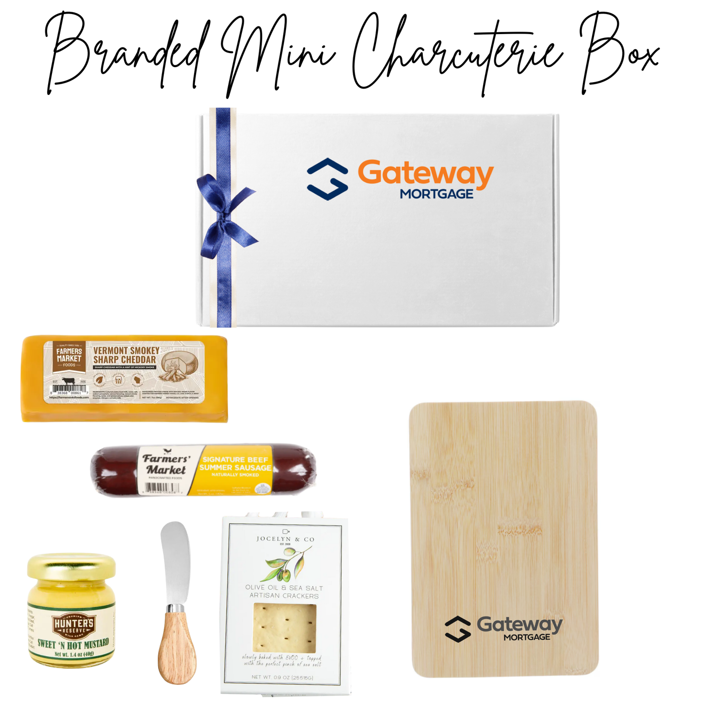Branded Mini Charcuterie Box