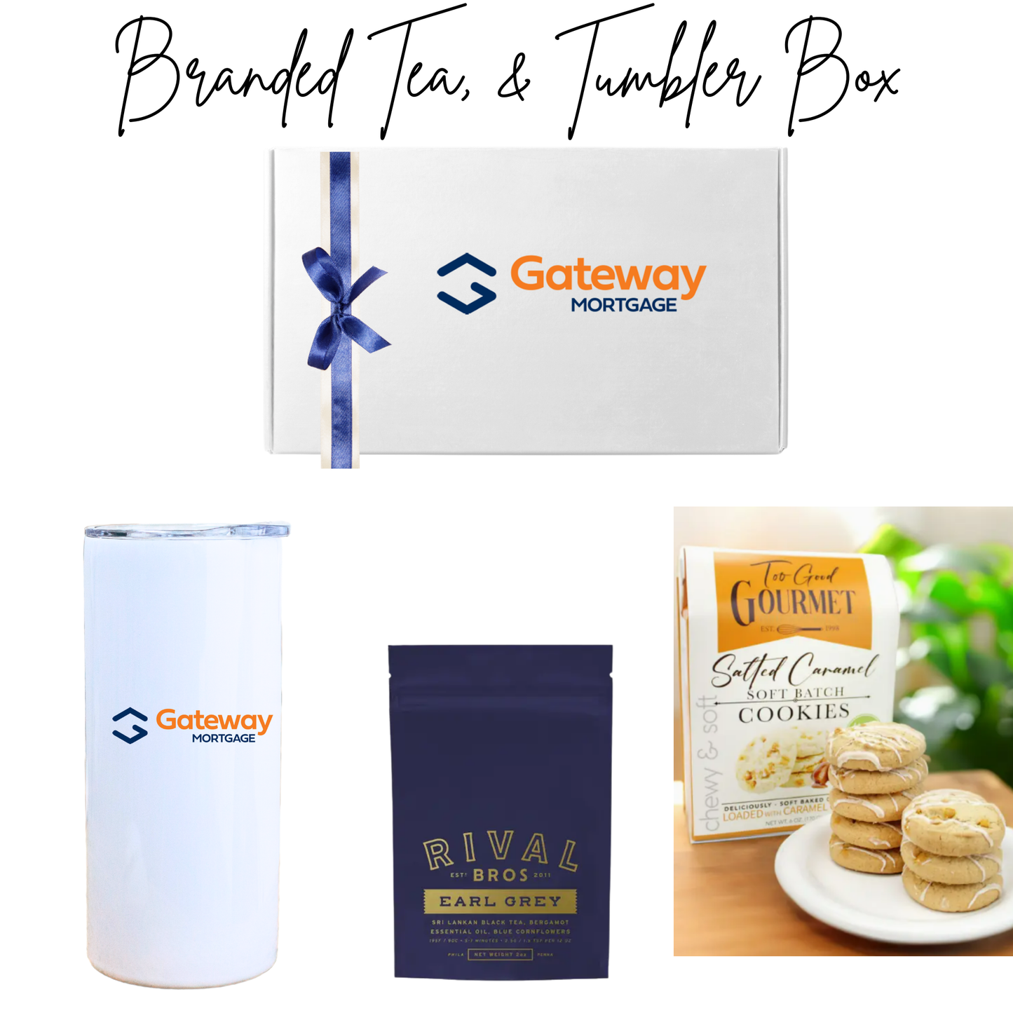 Branded Tumbler & Tea Gift Box