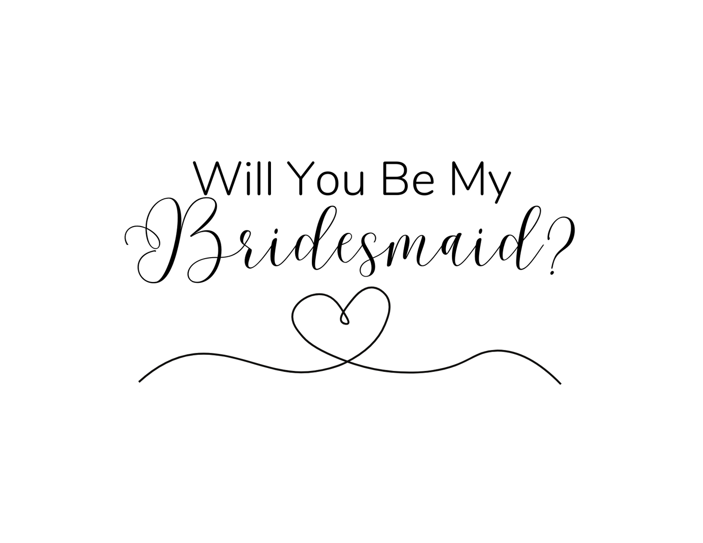 Bridesmaid Gift Box