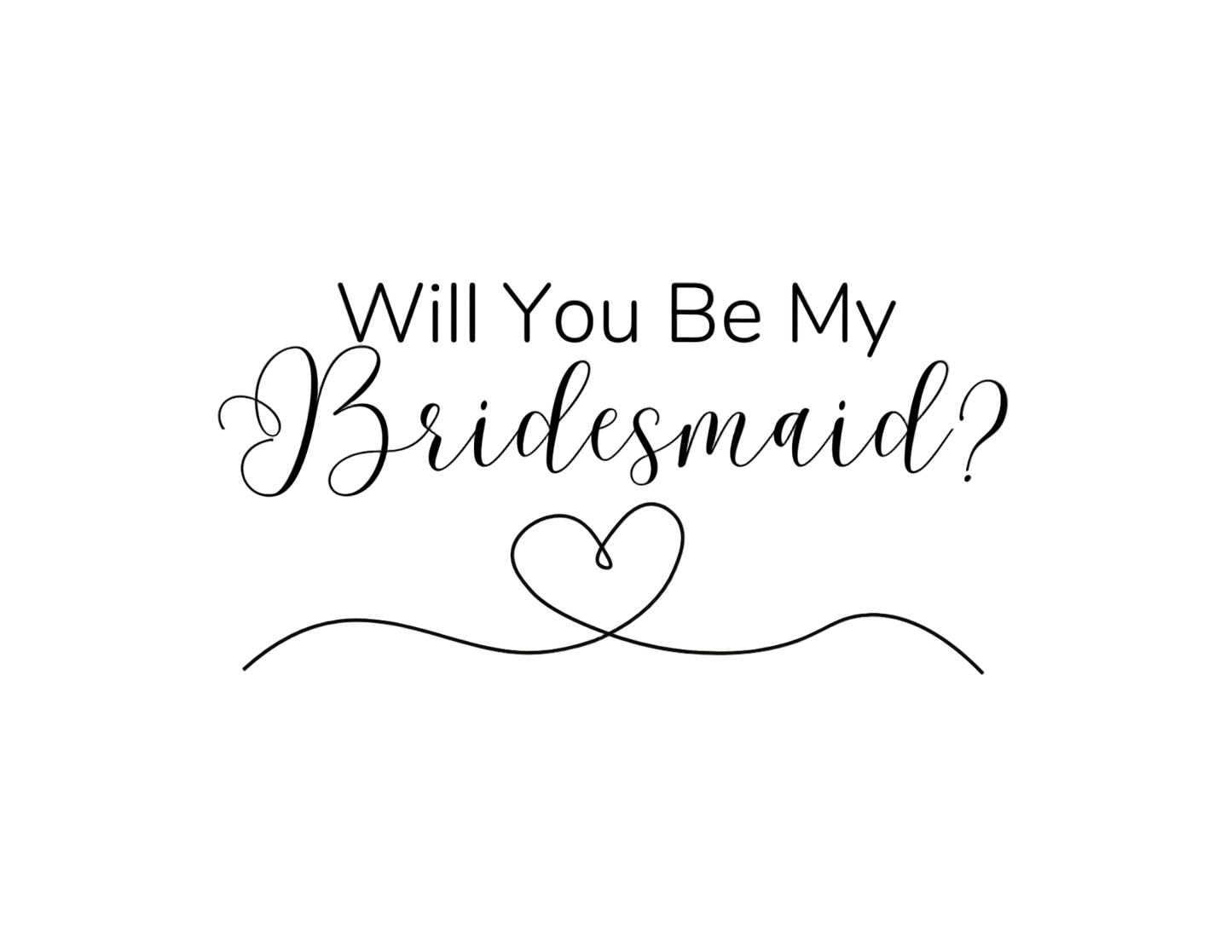 Bridesmaid Gift Box
