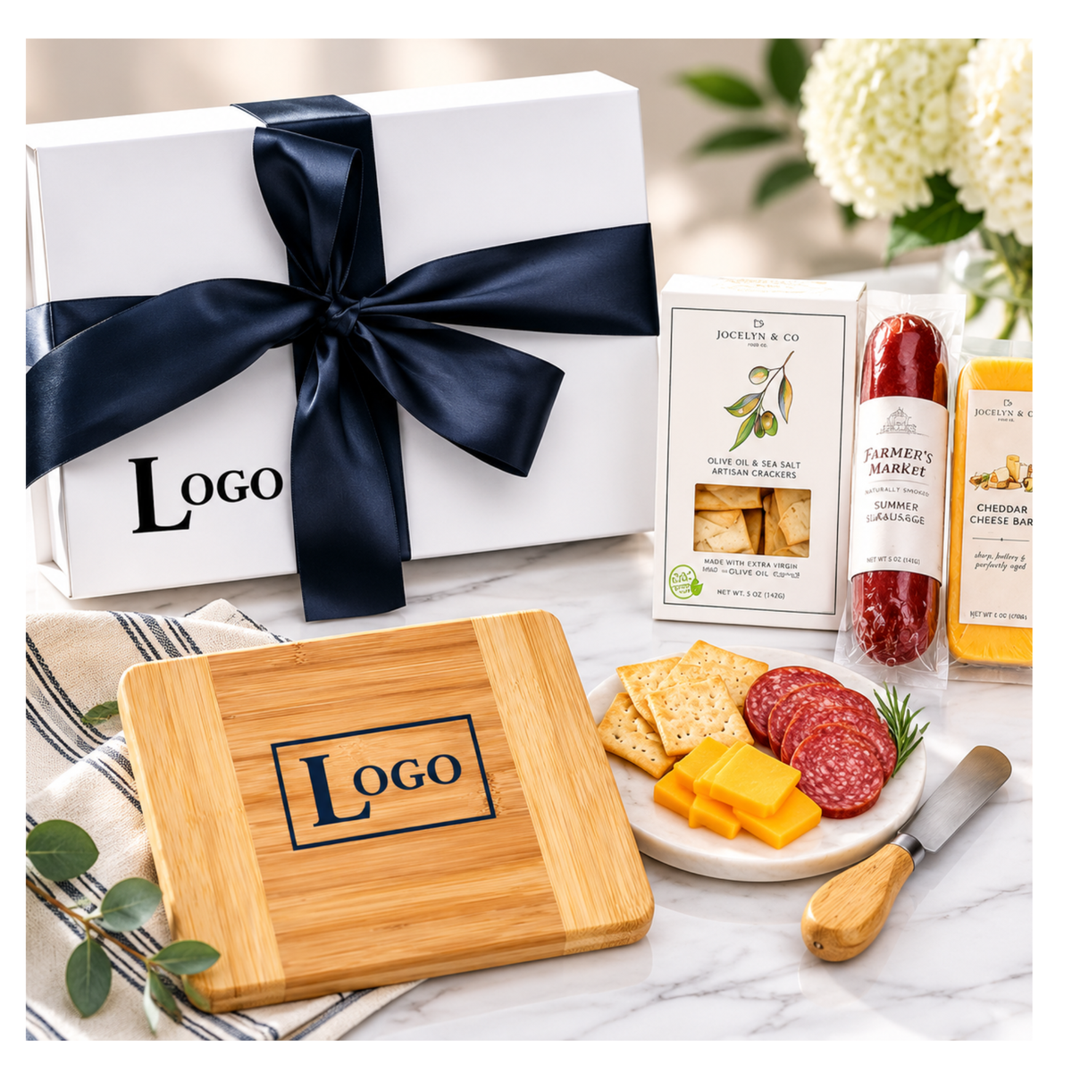 Logo Gift- Mini Charcuterie Box