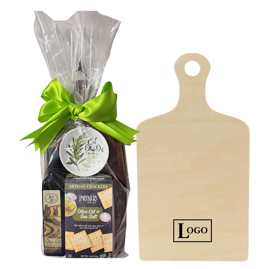 Logo Gift- Olive Oil & Cutting Board