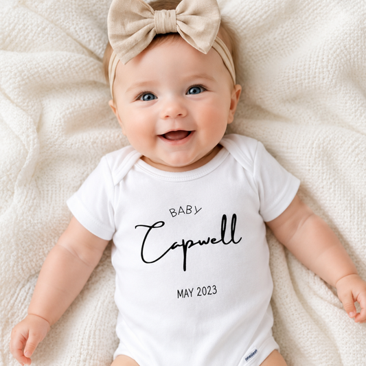 Baby Onesie -Customized