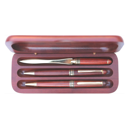 Executive Pen Set- Rosewood Gift Box