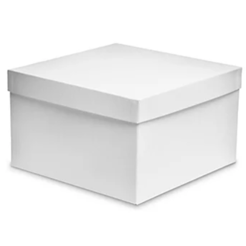 White Gloss Box with Lid (Recommend 4-6 Items)