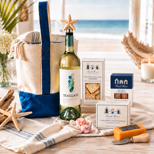 Beach Picnic Wine Gift