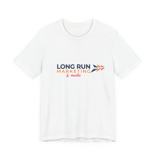 Long Run Marketing & Media Logo Tee