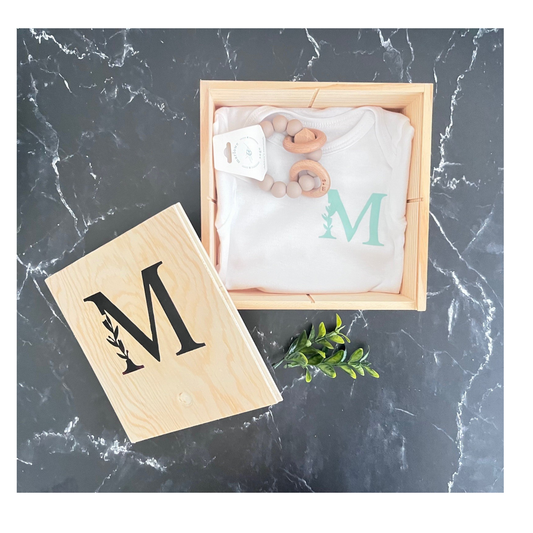 Monogram Baby Keepsake Gift