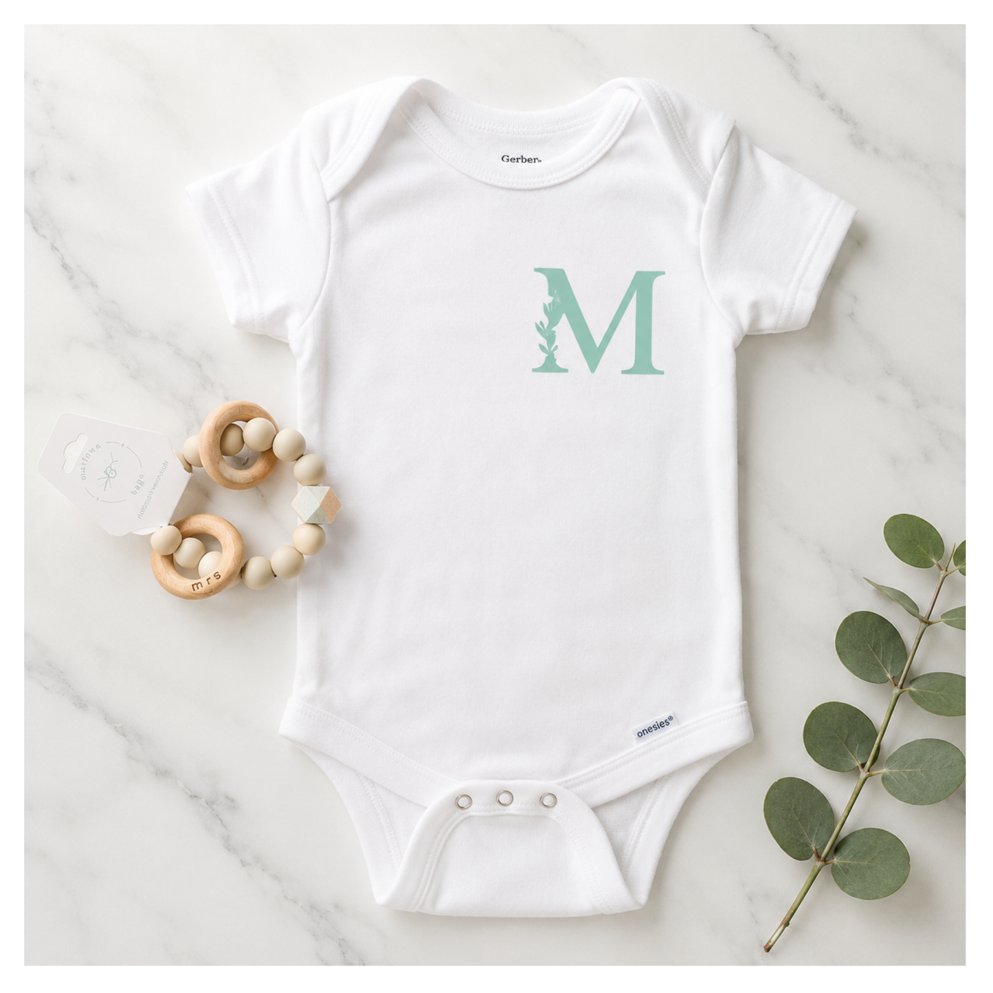 Monogram Baby Keepsake Gift