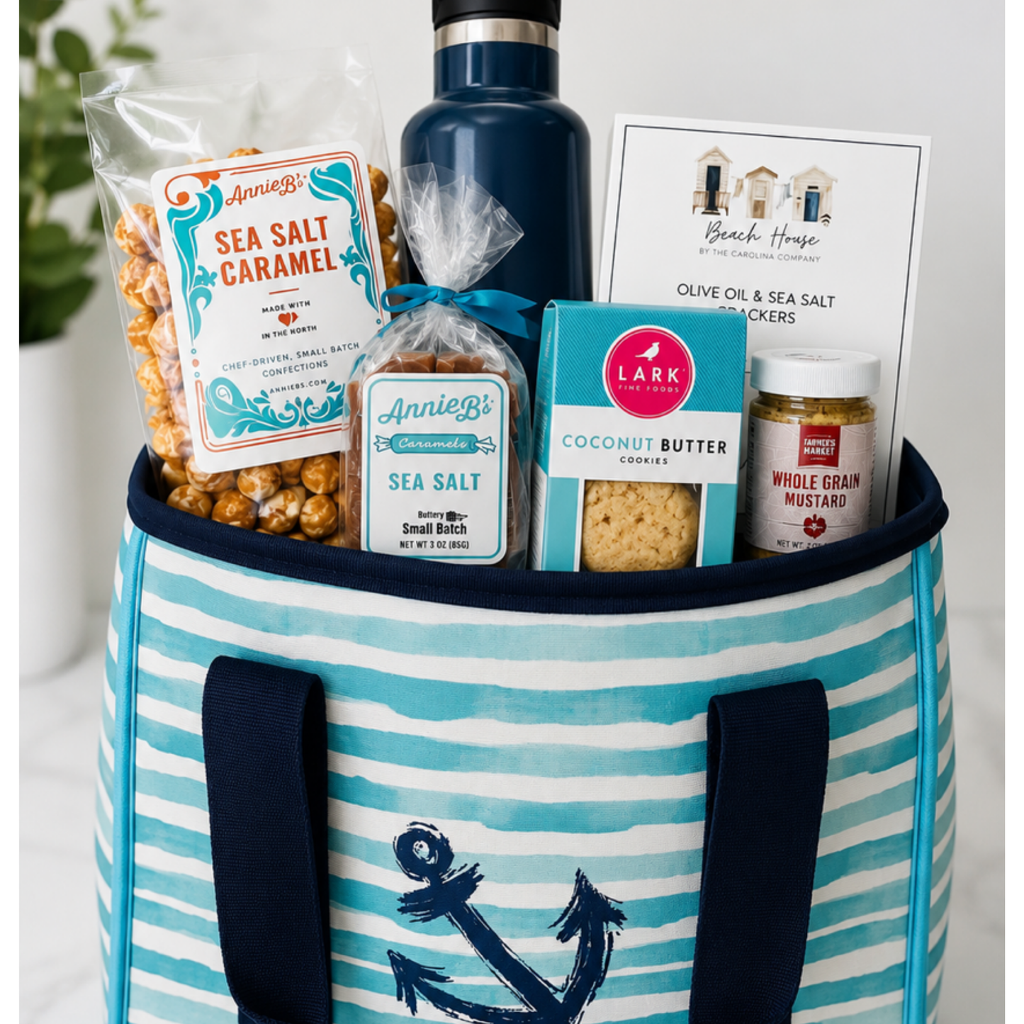 Beach Summer Cooler with Treats