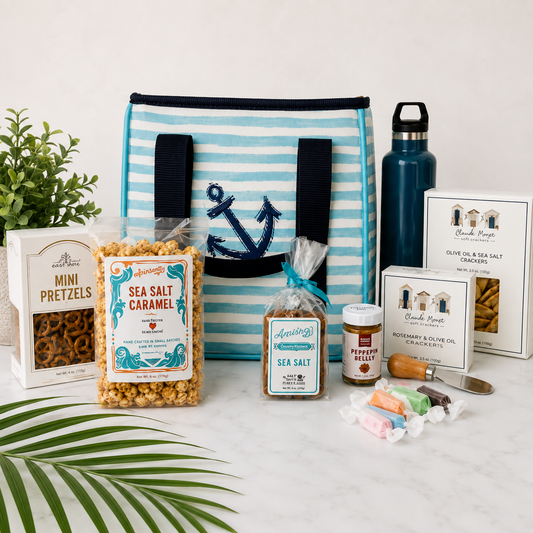 Beach Summer Cooler with Treats