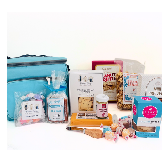Beach Snacks in Cooler Bag