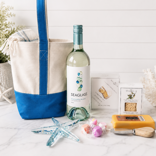 Beach Picnic Wine Gift