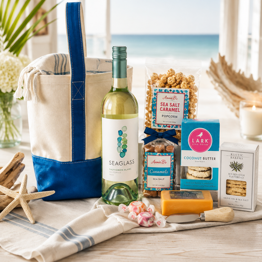 Beach Picnic Wine Gift