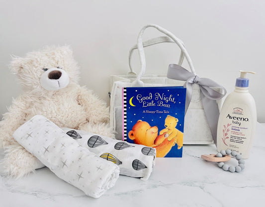 Baby Bear Gift Basket