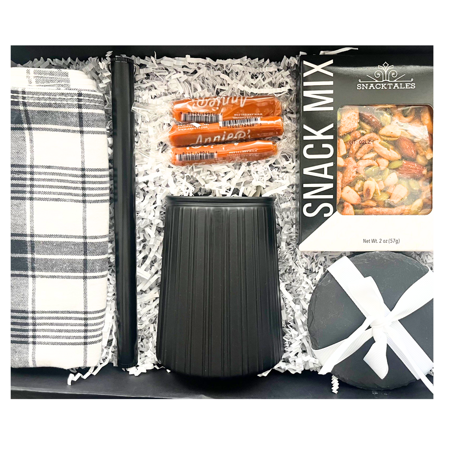 Home & Candle Gift - Black & White