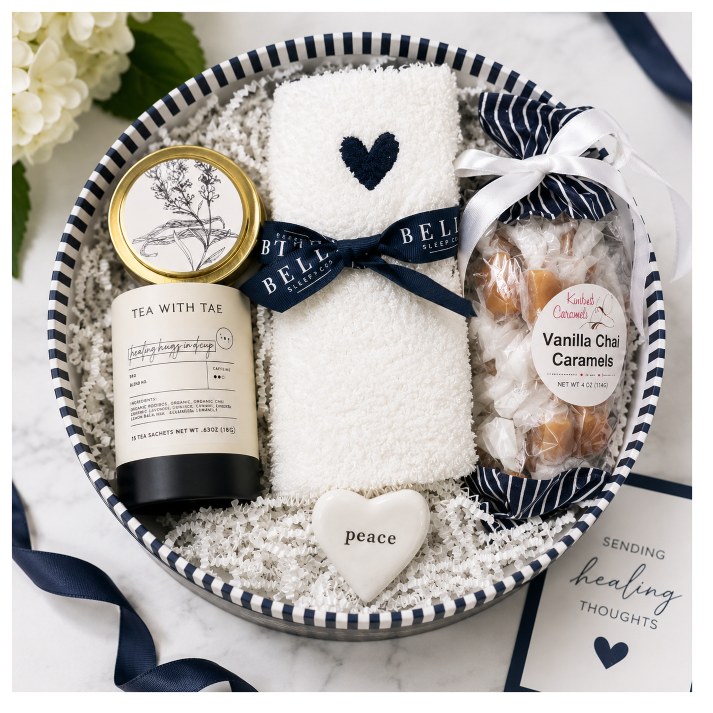 Peaceful Spa Gift Box/Sympathy for Her/Thinking of You