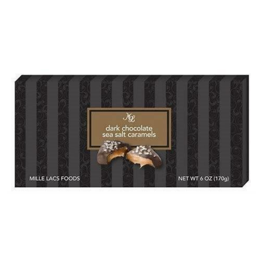 Dark Chocolate Sea Salt Caramels