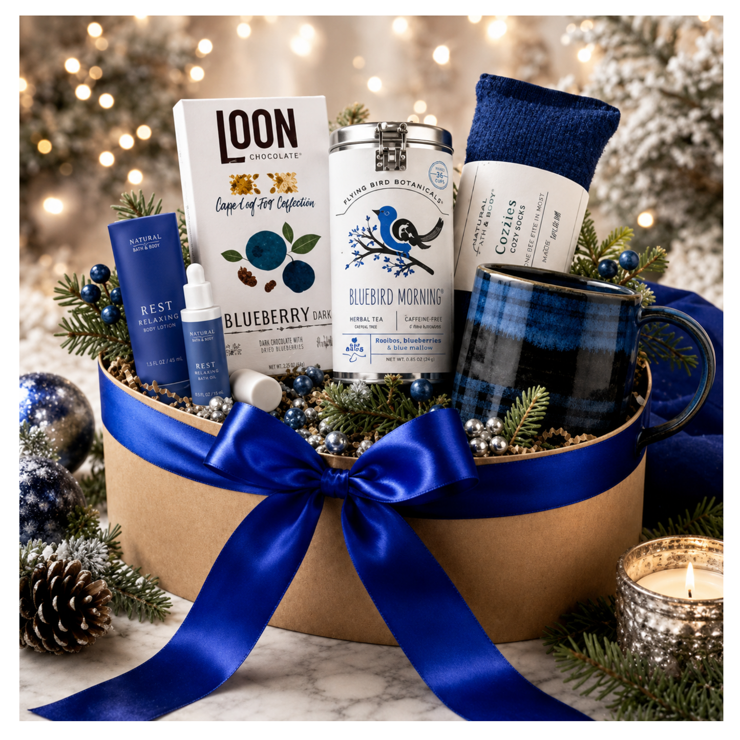 Holiday Relaxation with Tea Gift Box