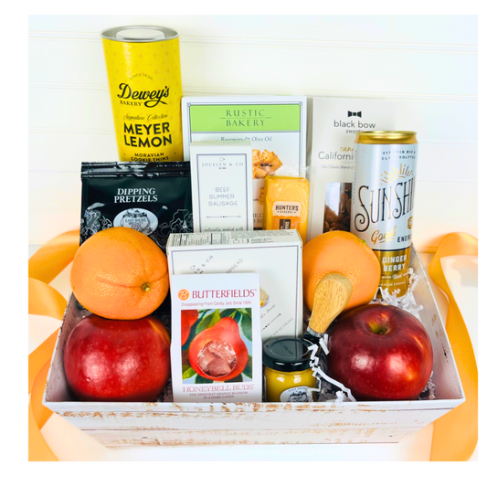 Fruit & Cheese Gift Basket