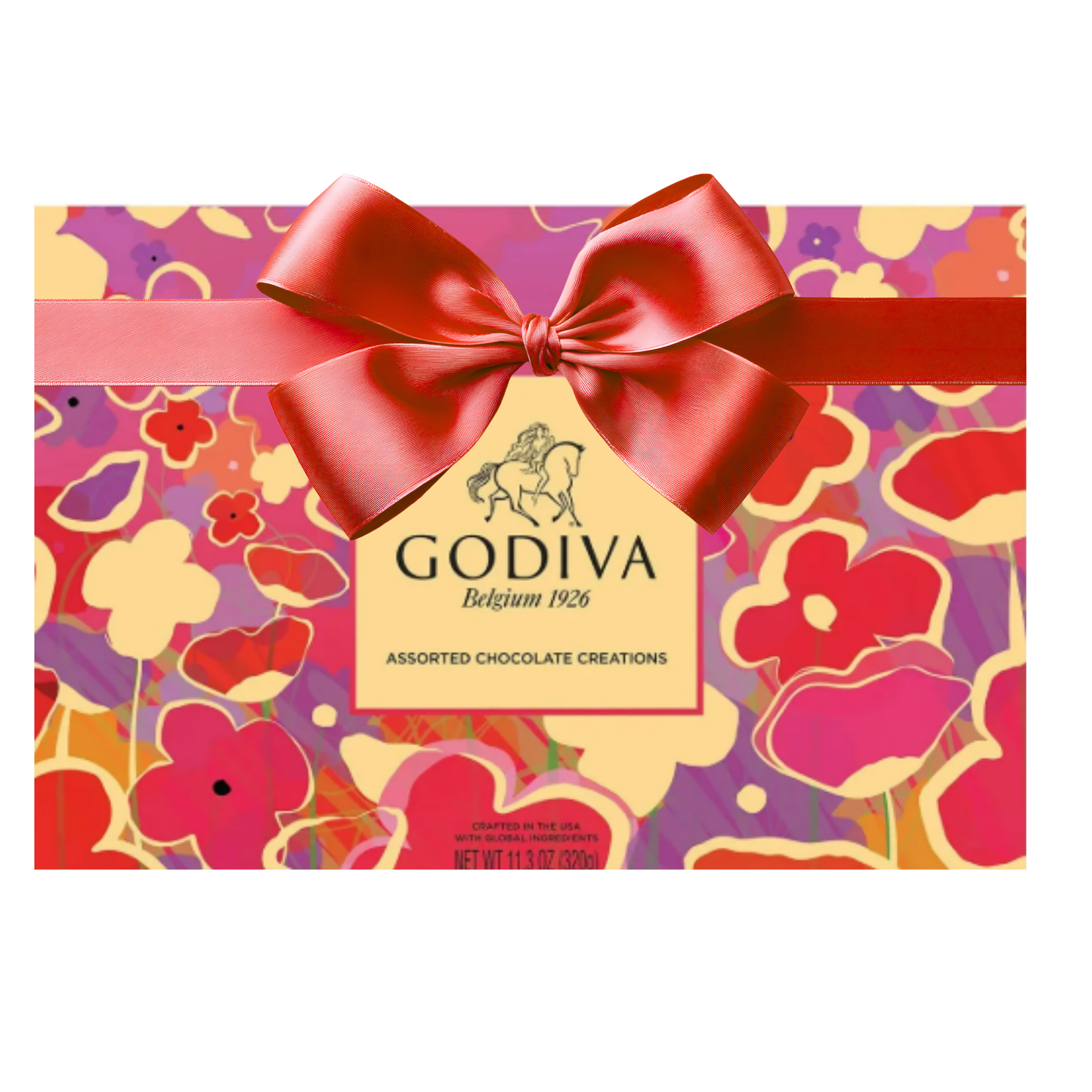 Godiva Spring Chocolates with Champagne