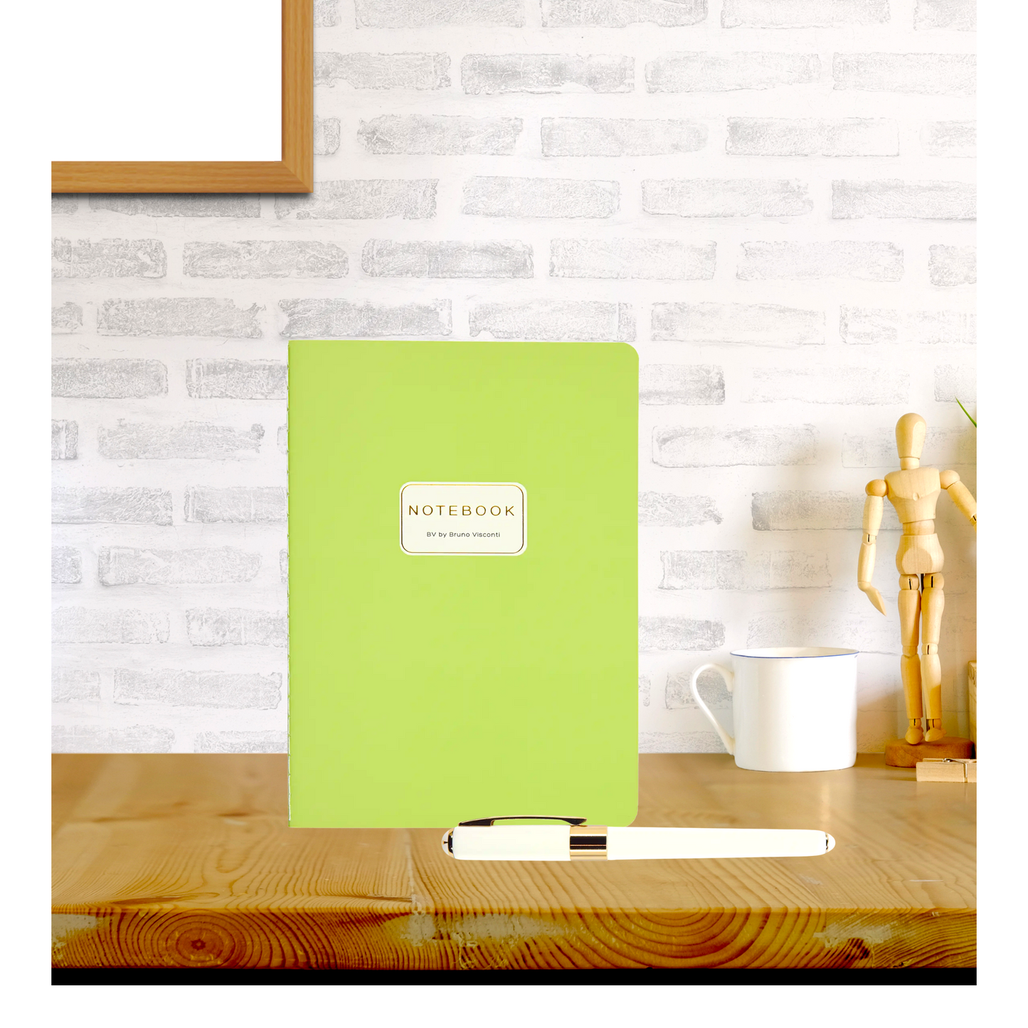 Green Notebook and Snacks