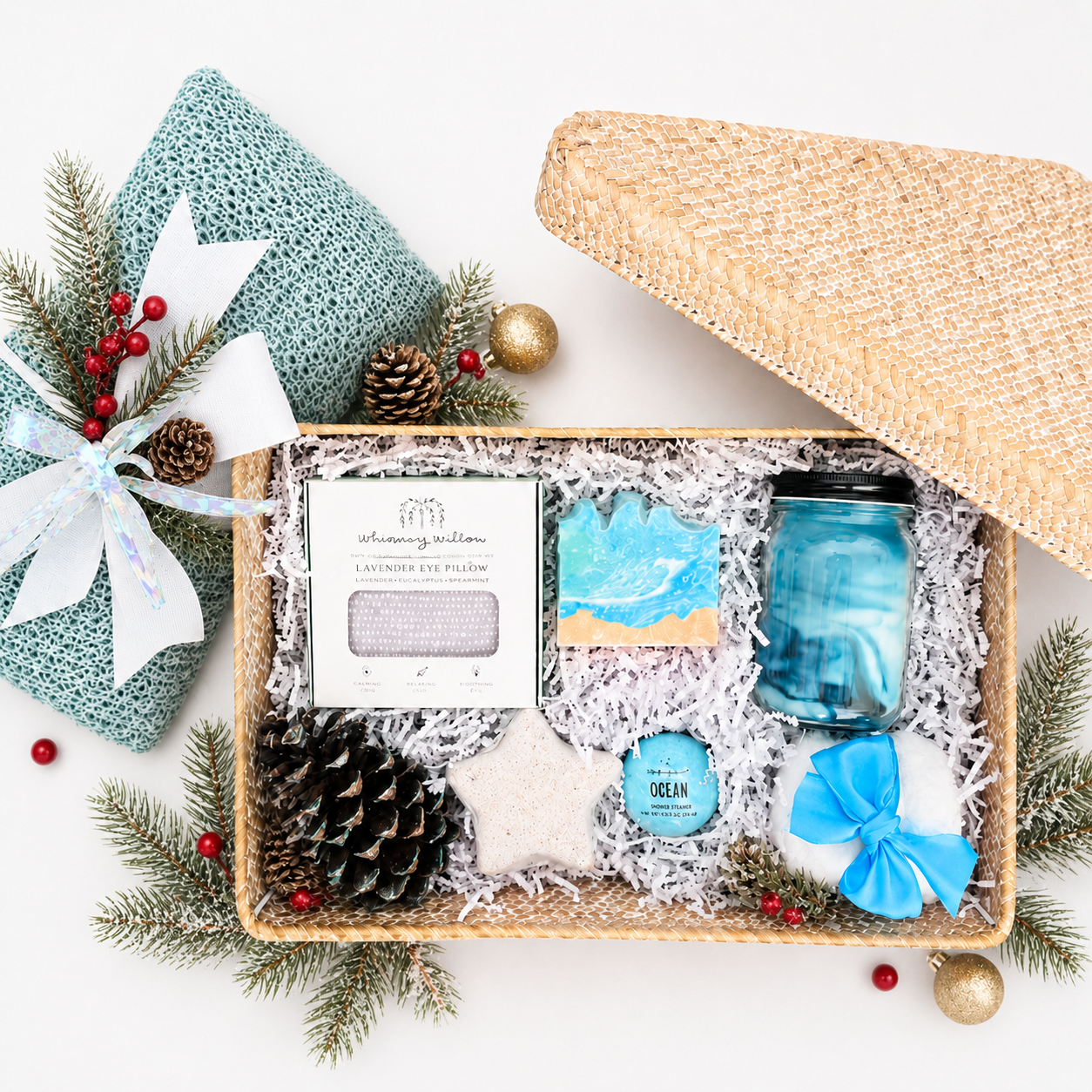 Holiday- Coastal Spa Basket