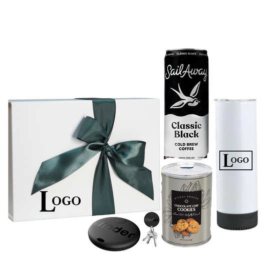 Logo Gift Box with Speaker, Key Finder & Goodies