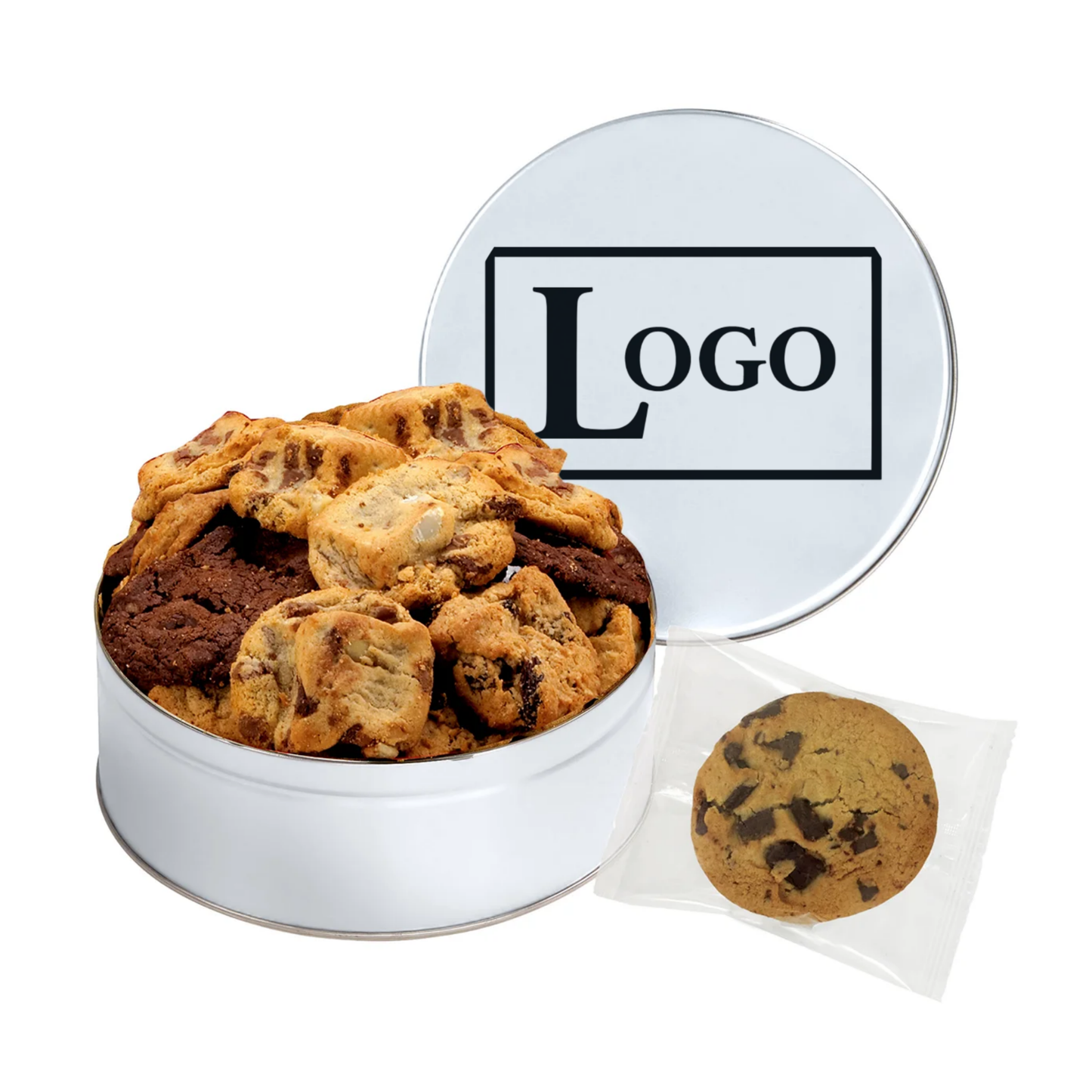 Logo Cookie Tin