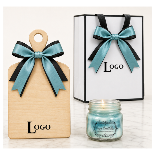 Cutting Board & Candle Gift Bag