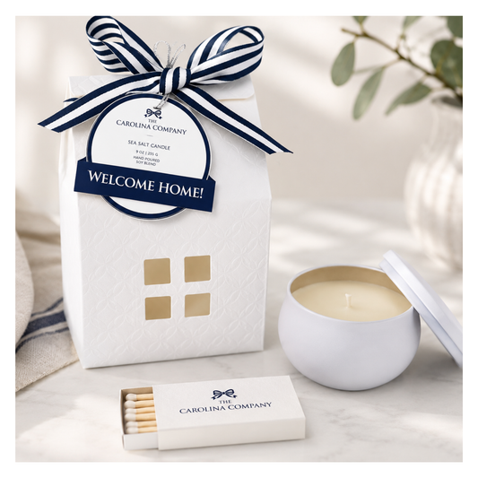 Small House Gift with Candle