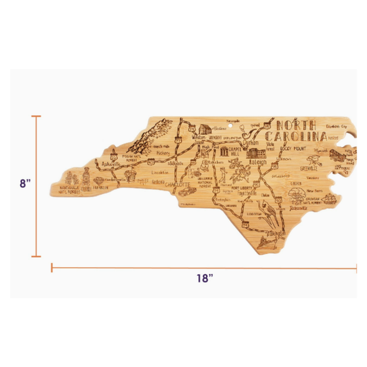 NC Shaped Cutting Board