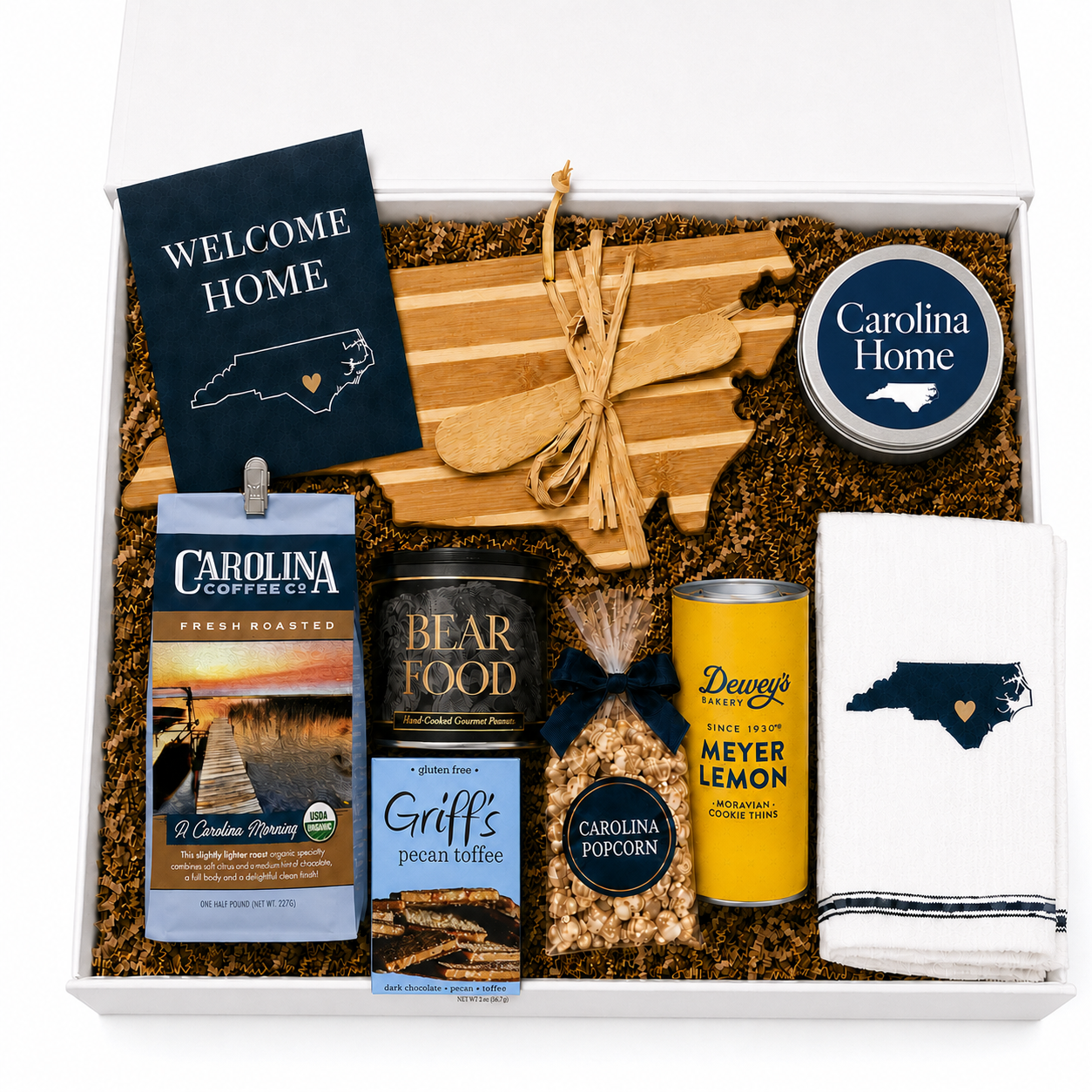 North Carolina Welcome Home Gift Box Large