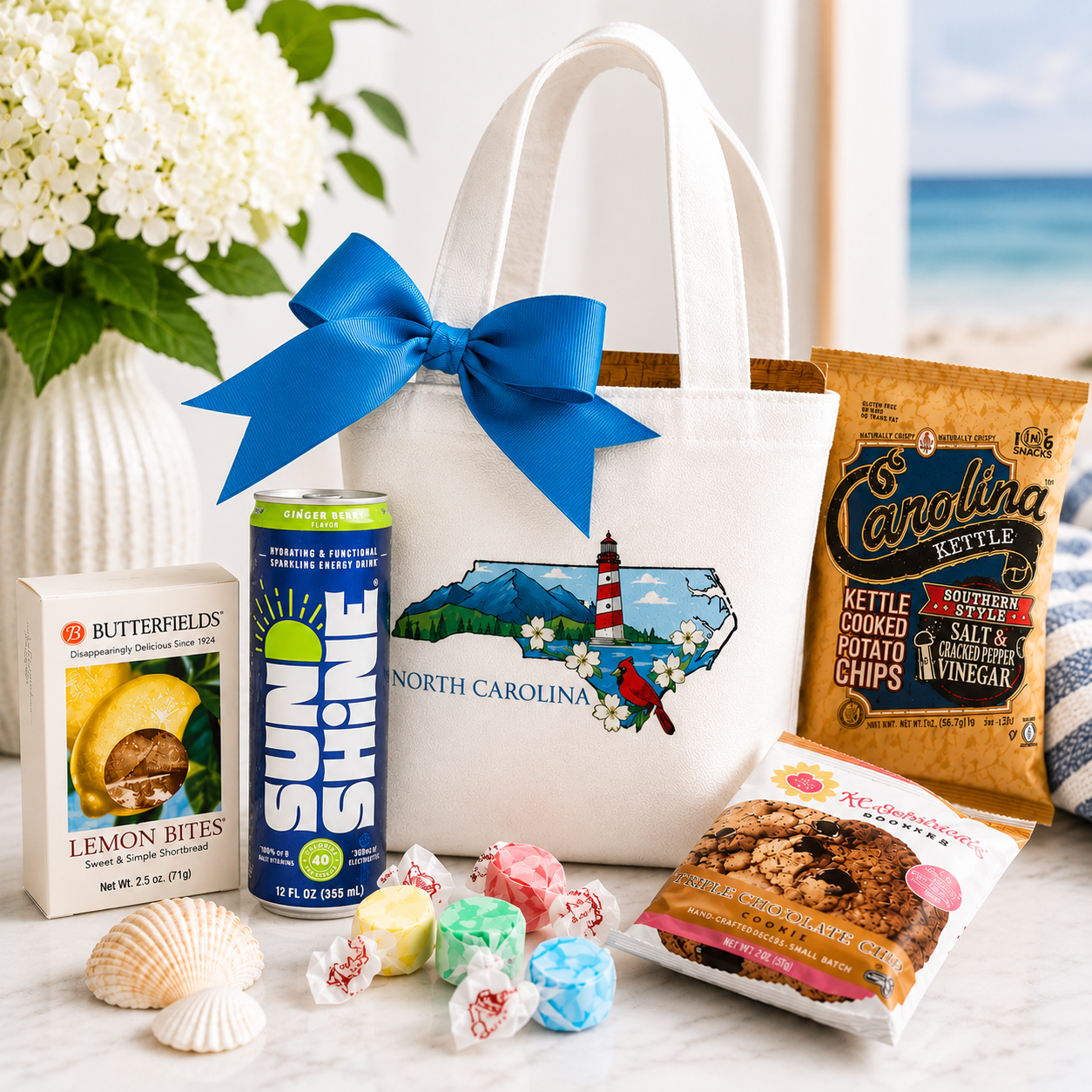 North Carolina Mini Tote f-Event/Wedding/Speaker/Guest Gifts