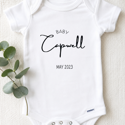 Baby Onesie -Customized