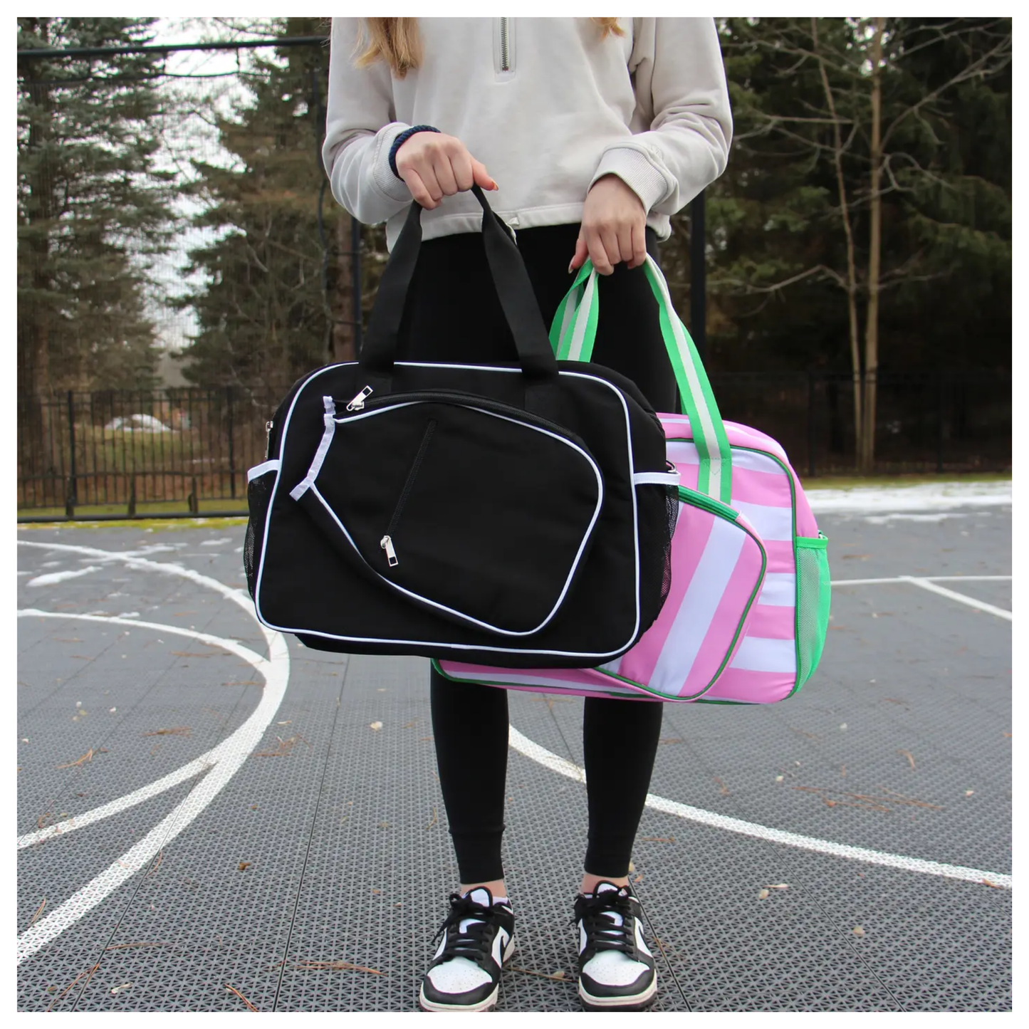 Pickleball Canvas Tote