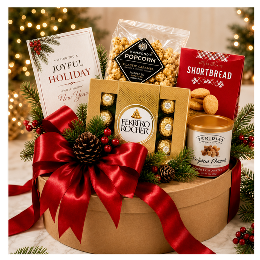 Festive Round Gift Box