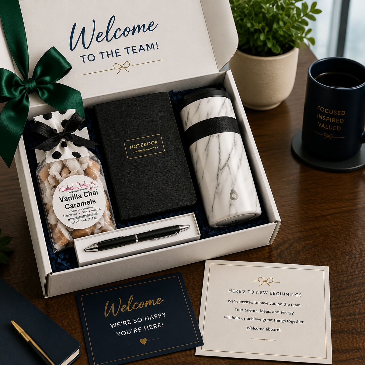 Welcome Gift Box- New Hire Gift- Employee -Client Welcome- Executive Gift Box